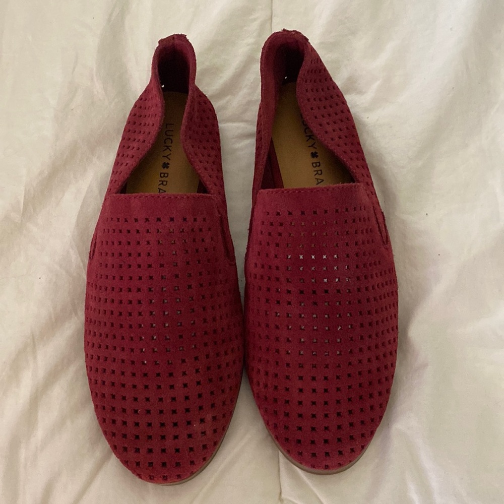 Lucky Brand Perforated Flats